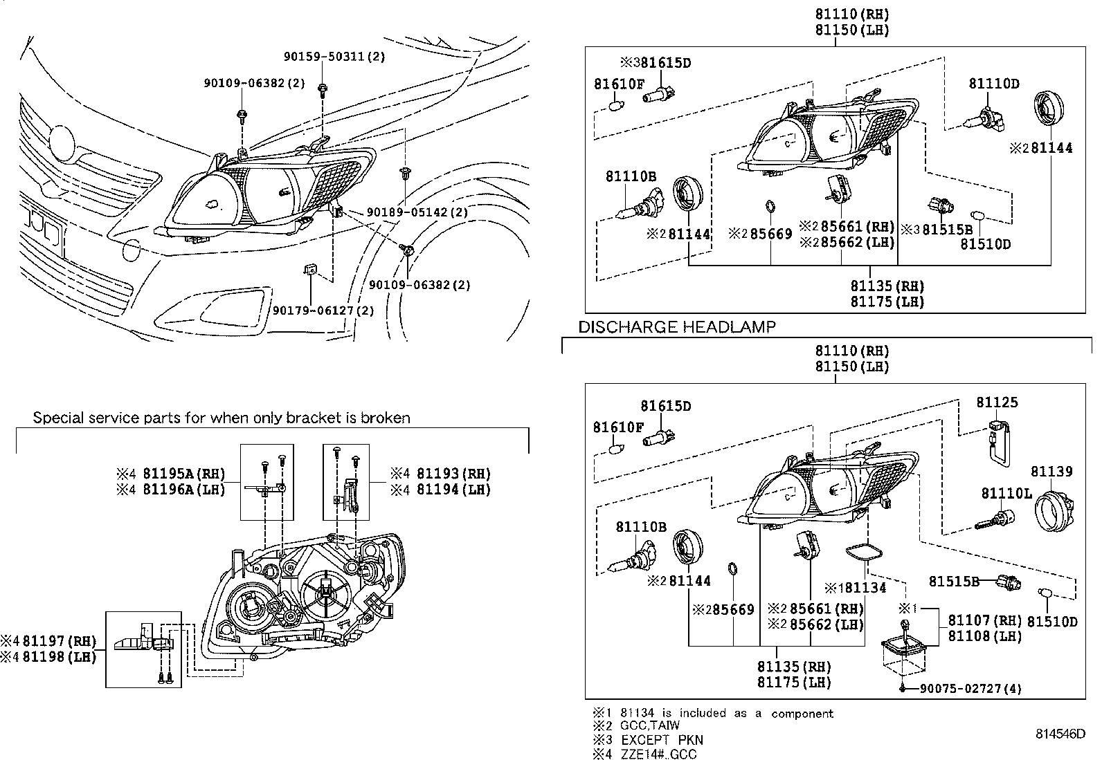  COROLLA ALTIS |  HEADLAMP