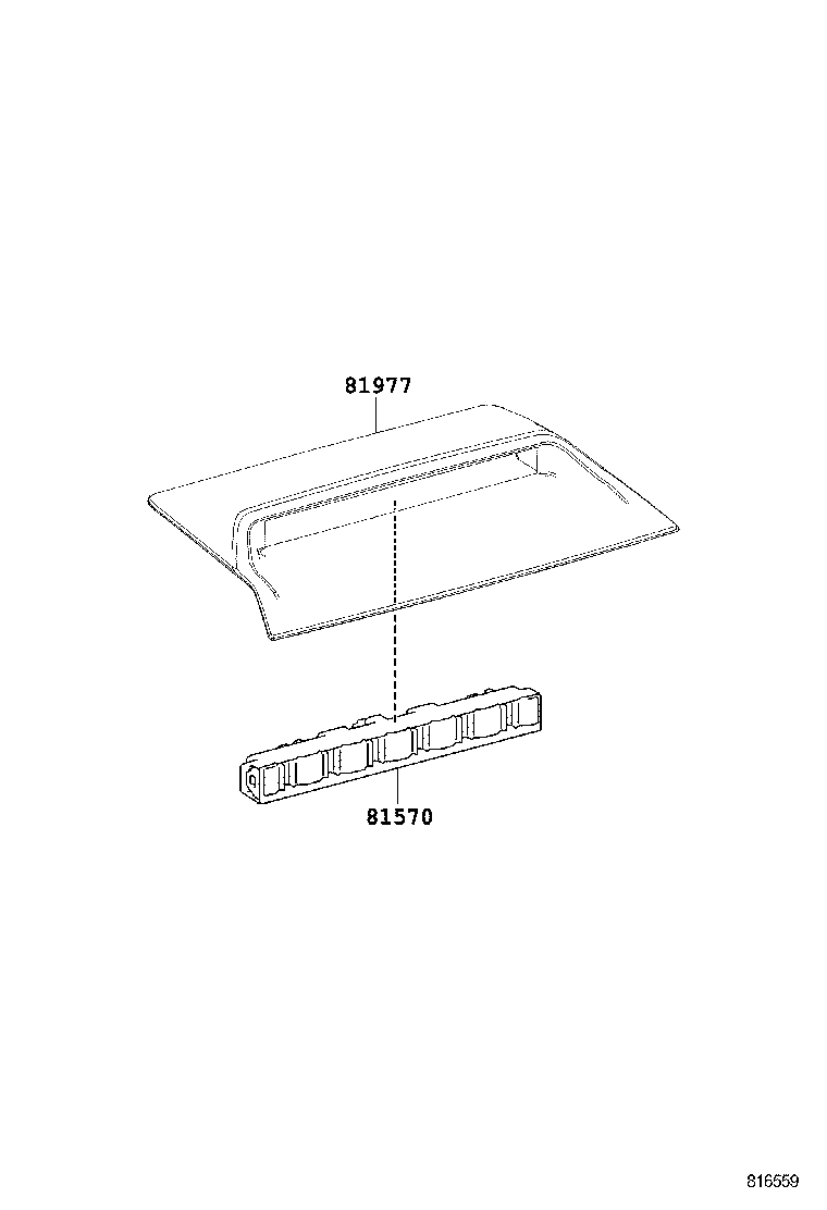  IS250 350 300H |  CENTER STOP LAMP