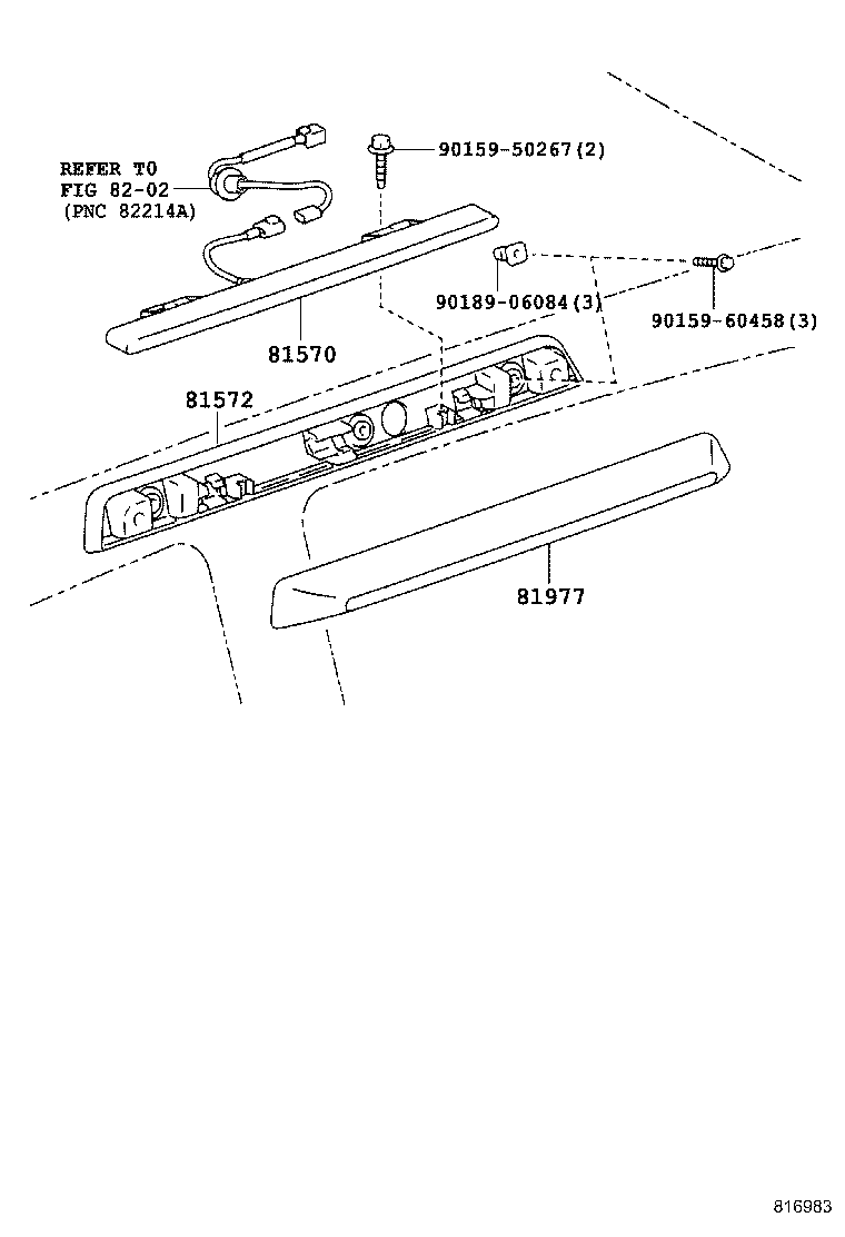  LAND CRUISER 70 |  CENTER STOP LAMP