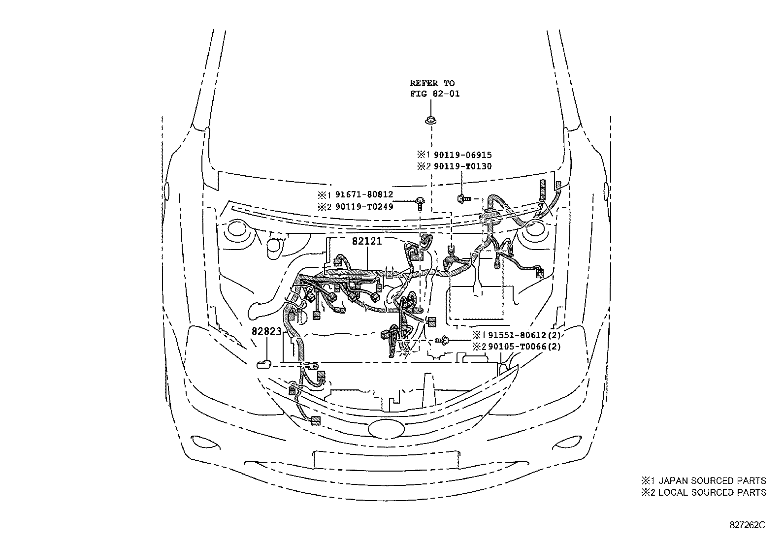  ETIOS LIVA CROSS |  WIRING CLAMP