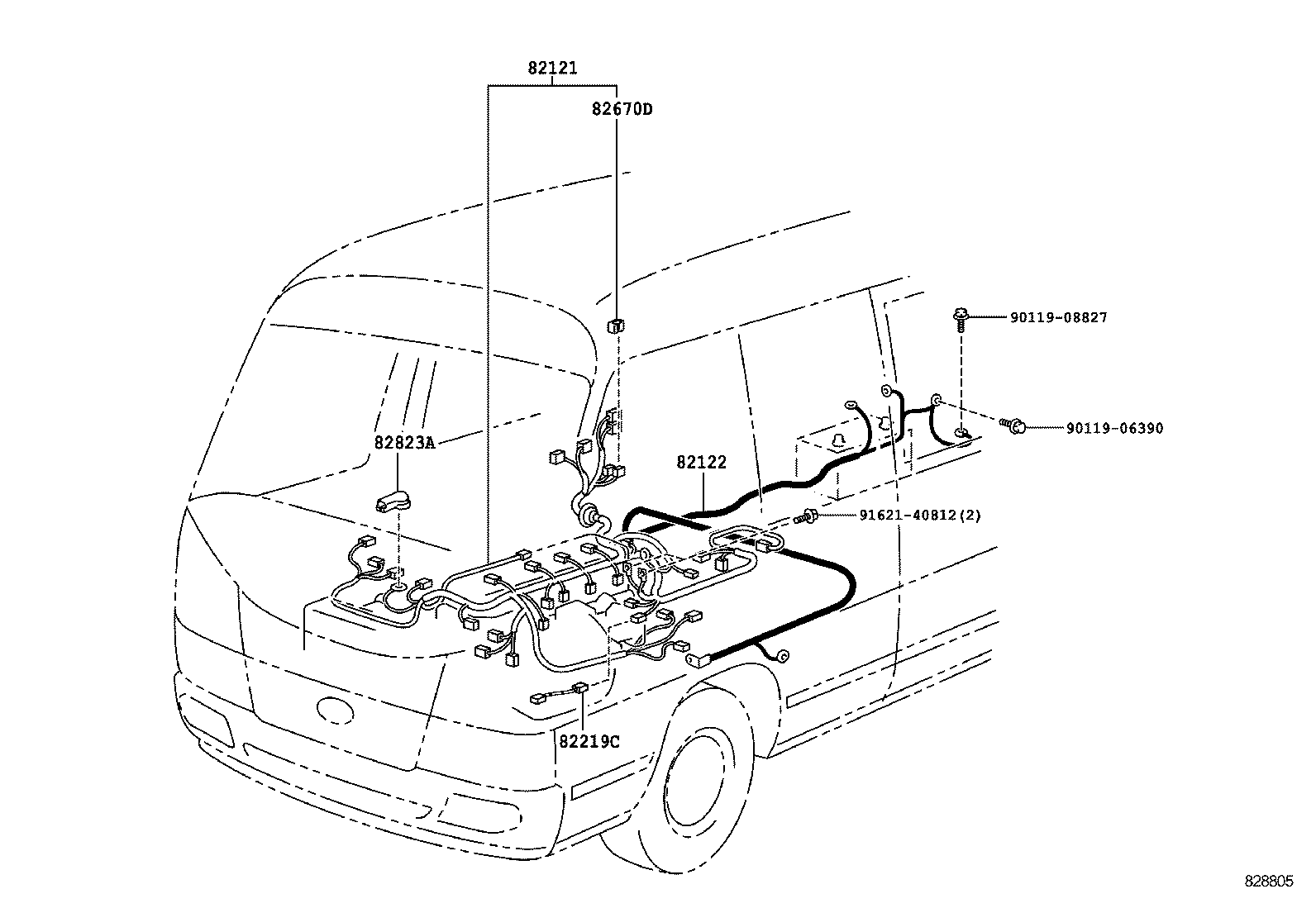  COASTER CHINA |  WIRING CLAMP