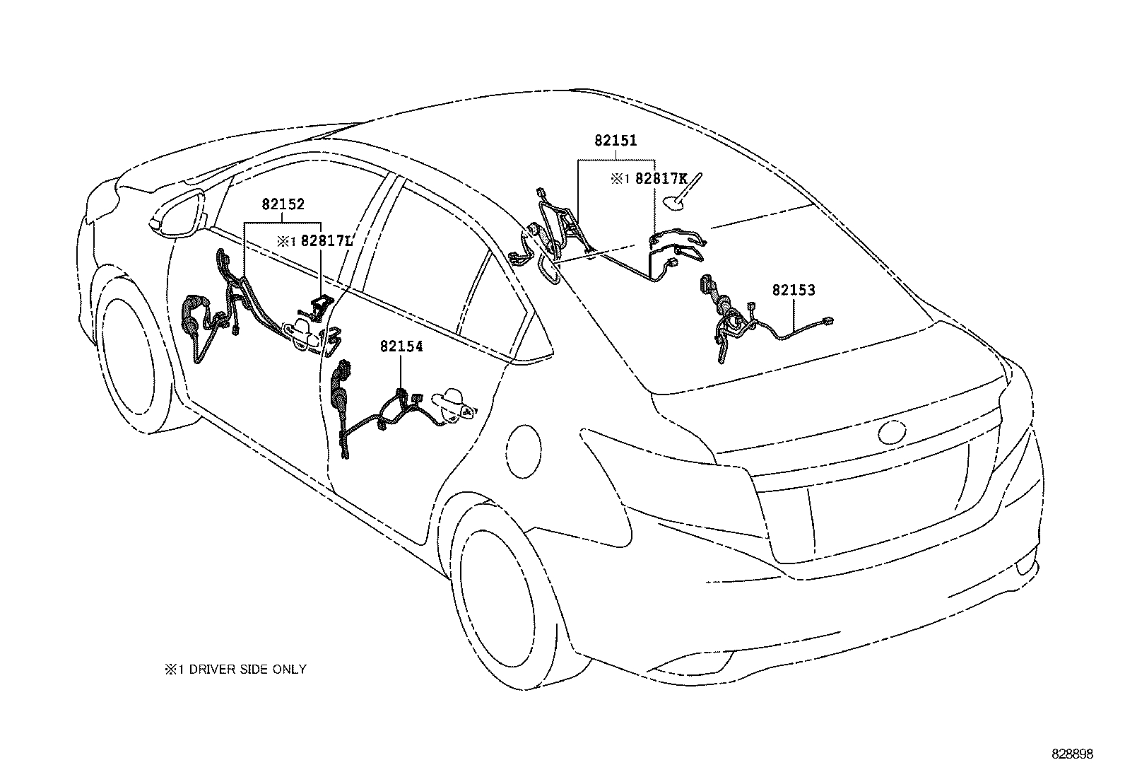  YARIS VIOS LIMO |  WIRING CLAMP