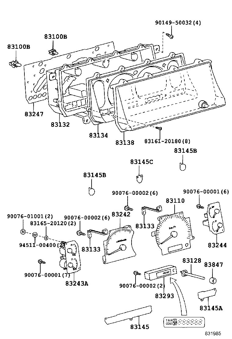 LAND CRUISER 70 |  METER