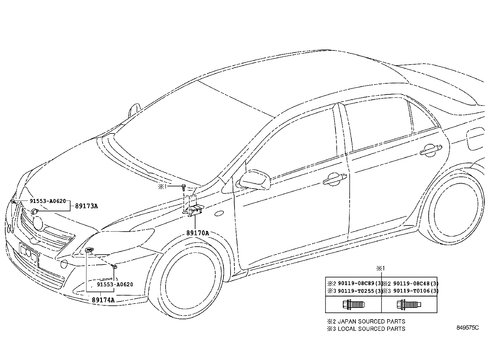  COROLLA ALTIS |  AIR BAG