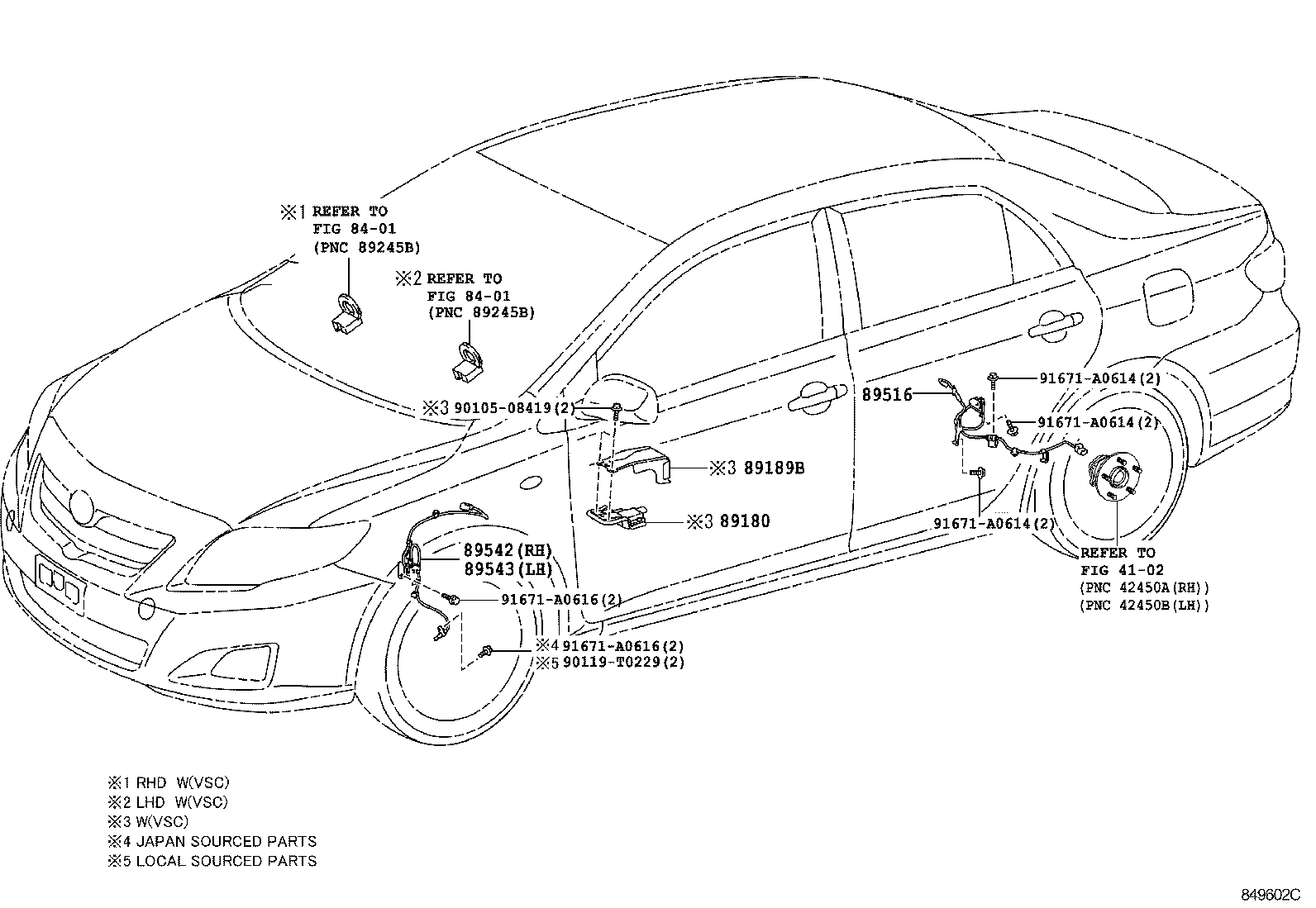  COROLLA ALTIS |  ABS VSC