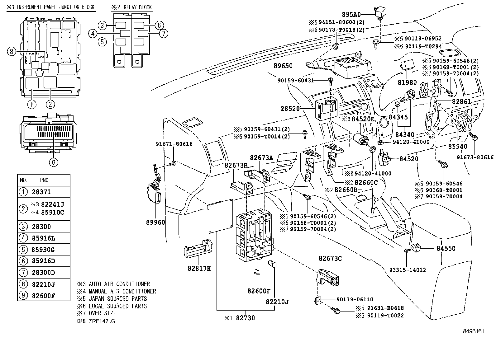  COROLLA ALTIS |  SWITCH RELAY