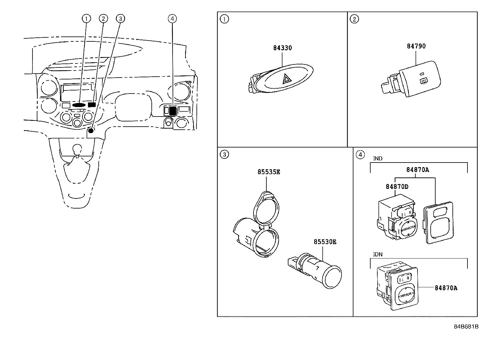  ETIOS LIVA CROSS |  SWITCH RELAY COMPUTER