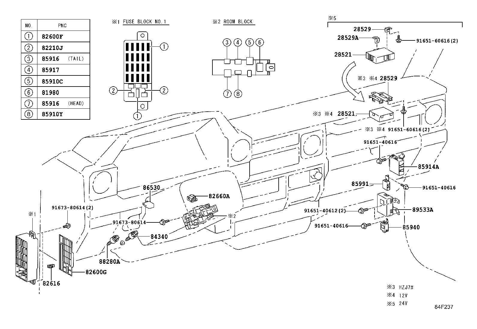  LAND CRUISER 70 |  SWITCH RELAY COMPUTER