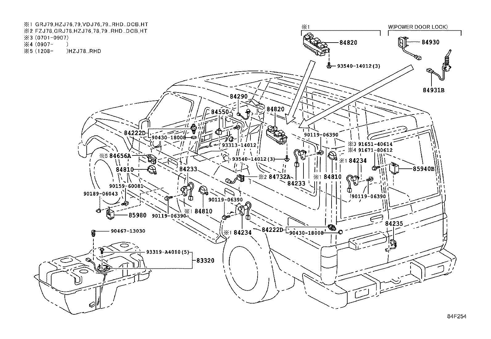  LAND CRUISER 70 |  SWITCH RELAY COMPUTER