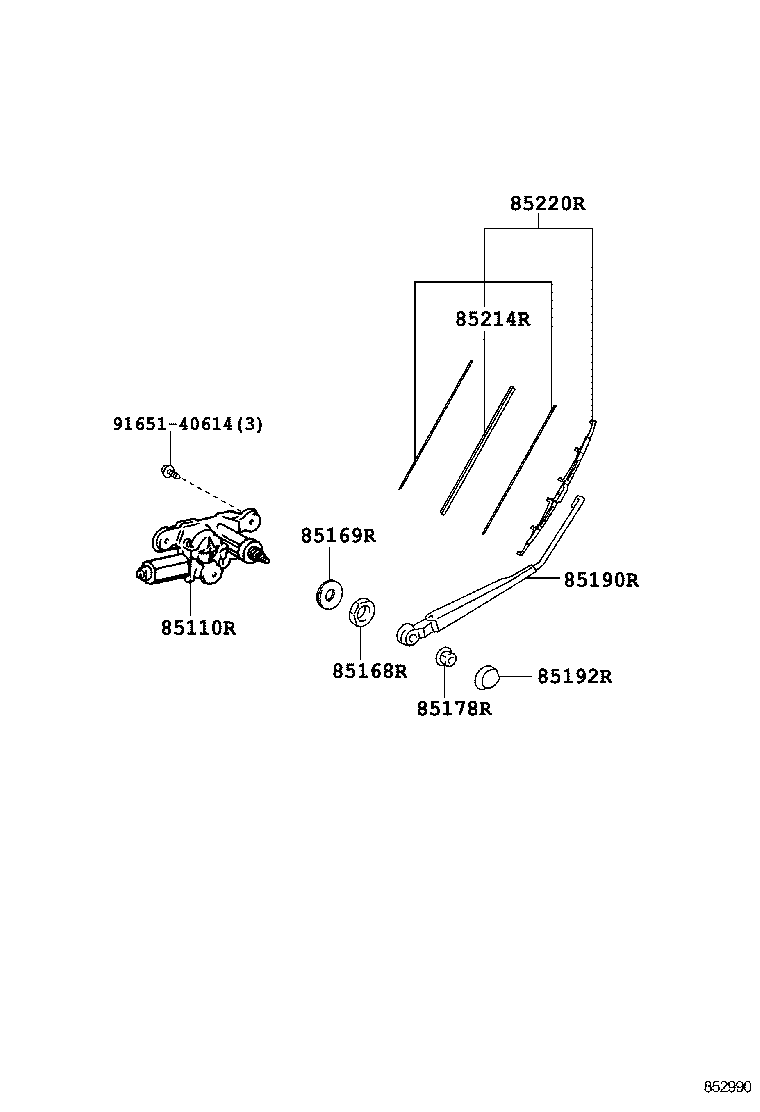  COASTER CHINA |  REAR WIPER