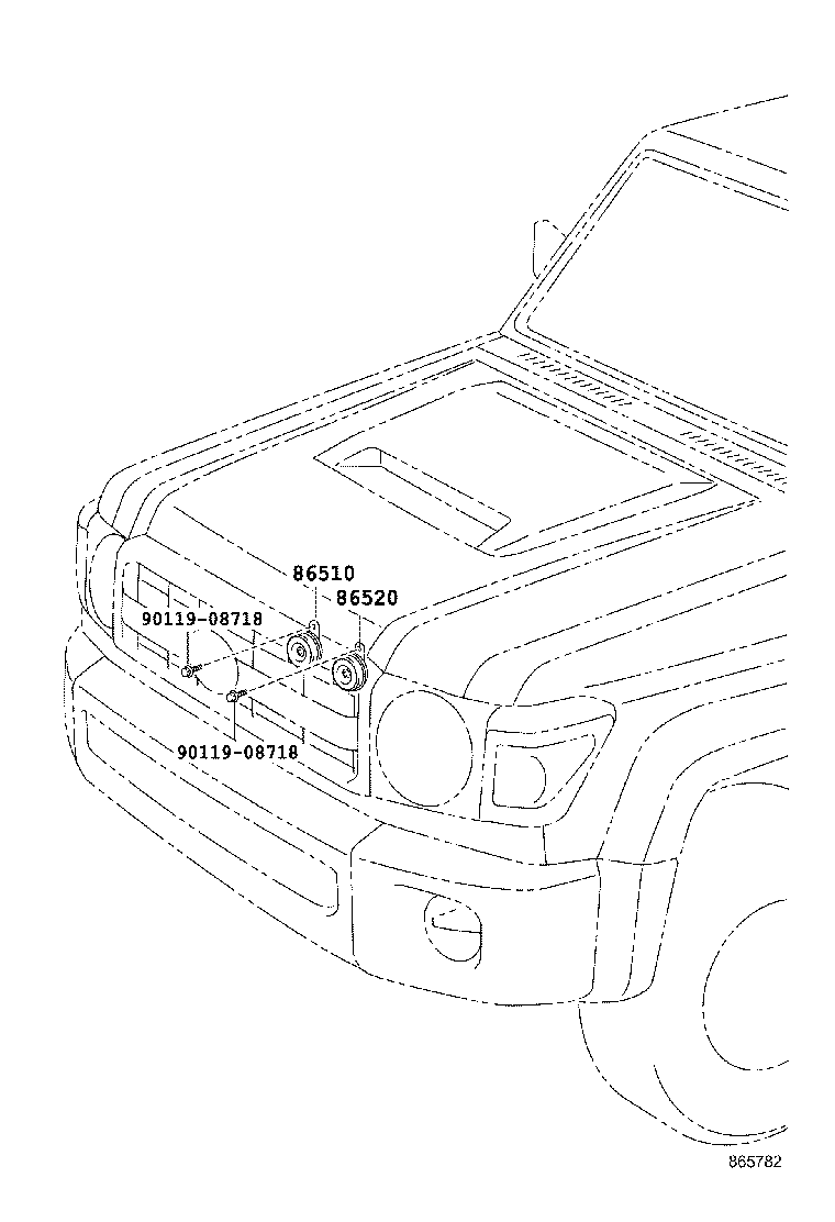  LAND CRUISER 70 |  HORN