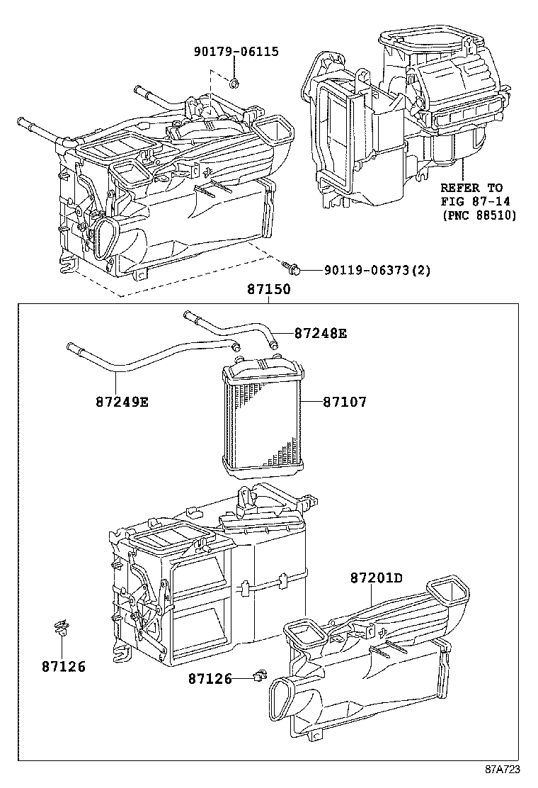  LAND CRUISER 70 |  HEATING AIR CONDITIONING HEATER UNIT BLOWER