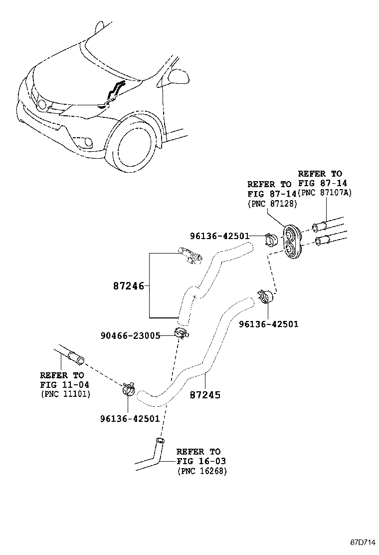  RAV4 CHINA |  HEATING AIR CONDITIONING WATER PIPING