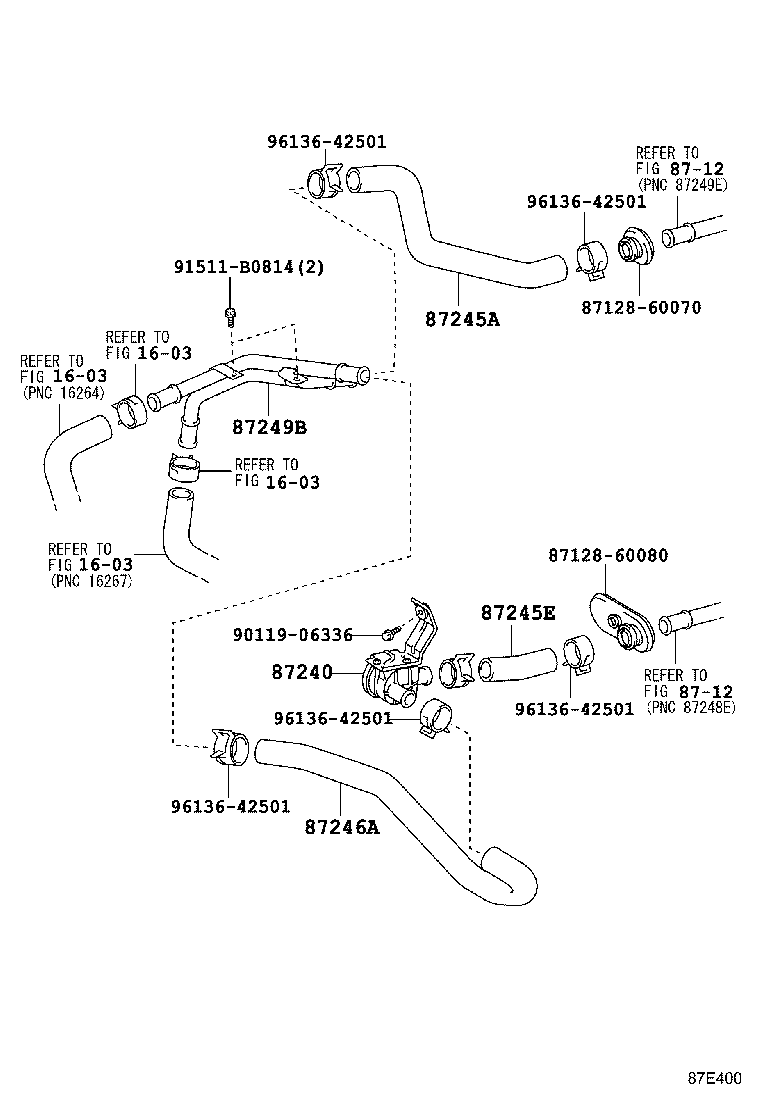  LAND CRUISER 70 |  HEATING AIR CONDITIONING WATER PIPING