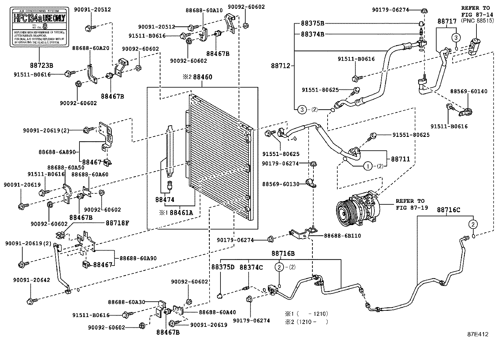  LAND CRUISER 70 |  HEATING AIR CONDITIONING COOLER PIPING