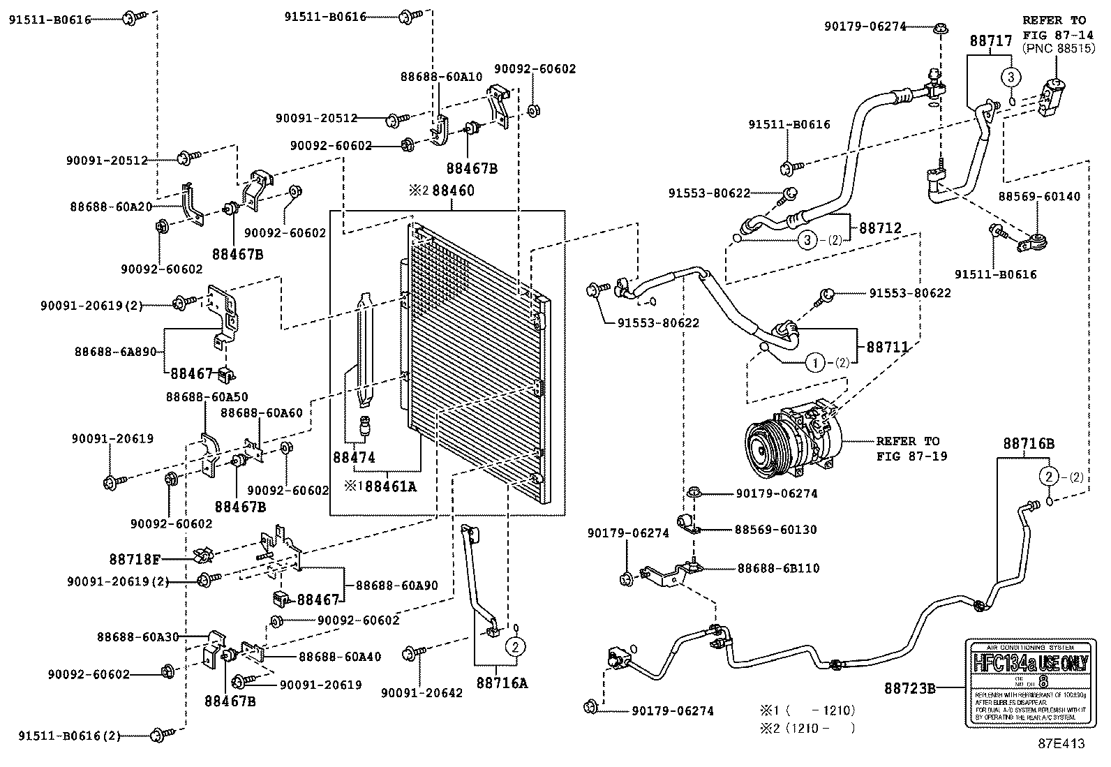  LAND CRUISER 70 |  HEATING AIR CONDITIONING COOLER PIPING