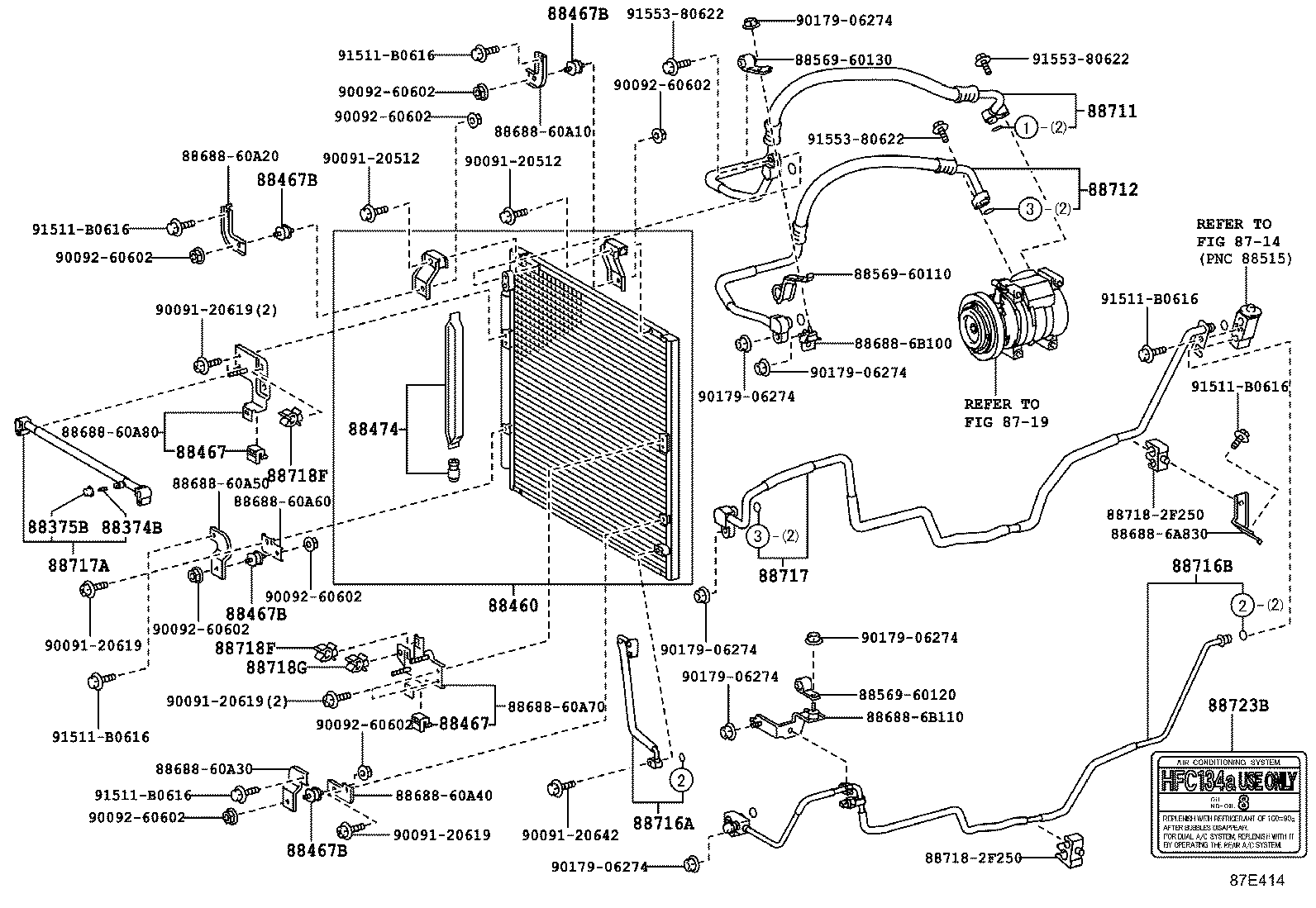  LAND CRUISER 70 |  HEATING AIR CONDITIONING COOLER PIPING