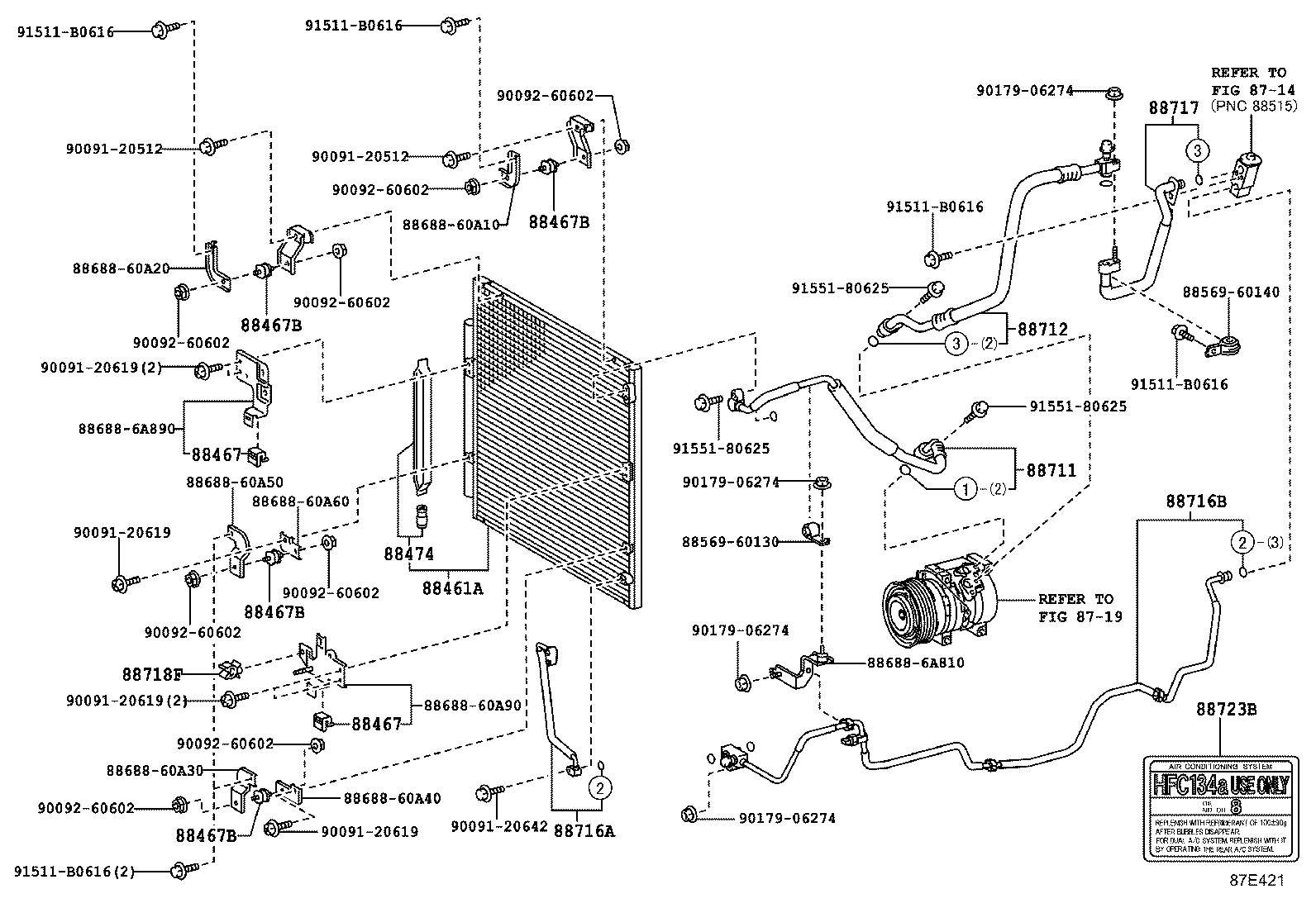  LAND CRUISER 70 |  HEATING AIR CONDITIONING COOLER PIPING