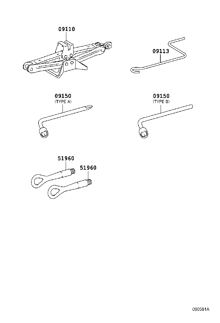  CT200H |  STANDARD TOOL