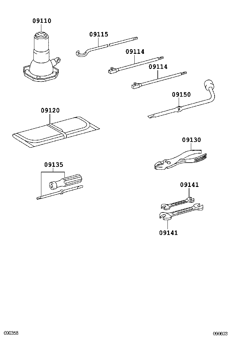  HILUX |  STANDARD TOOL