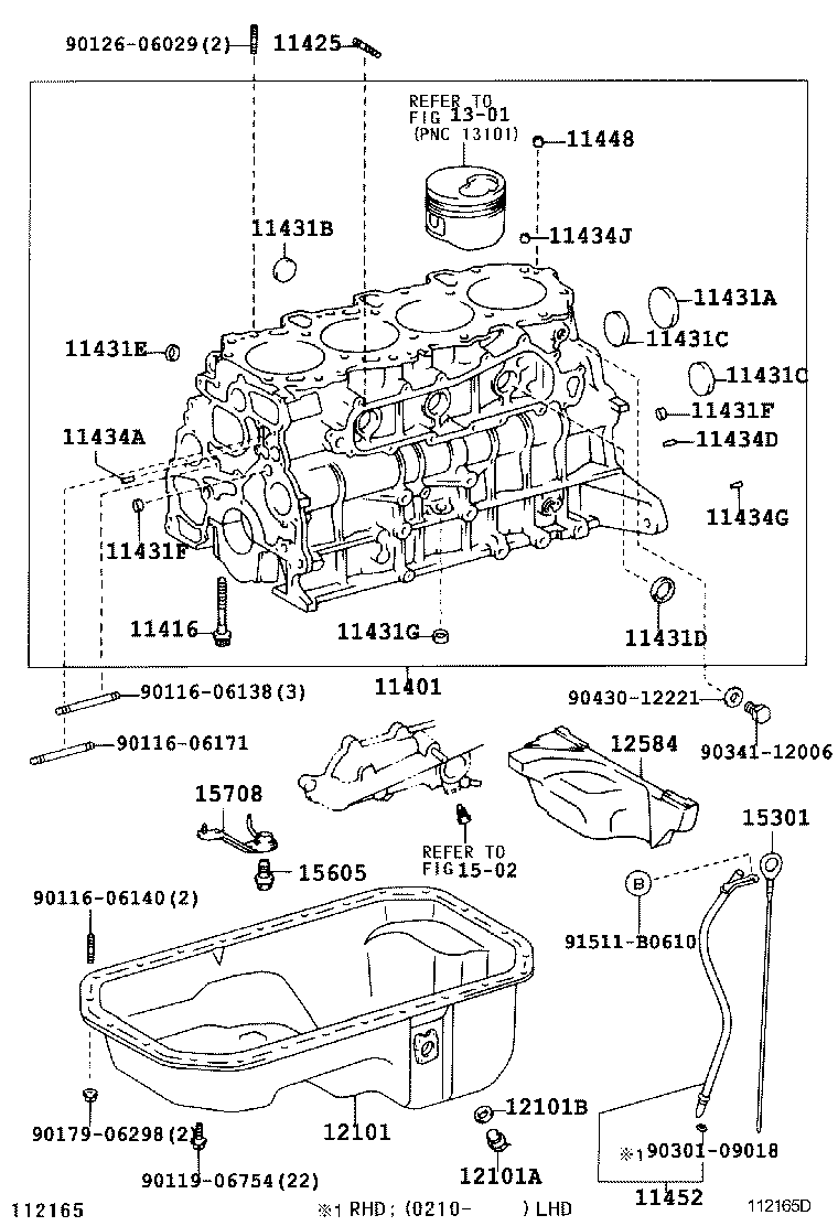  DYNA |  CYLINDER BLOCK