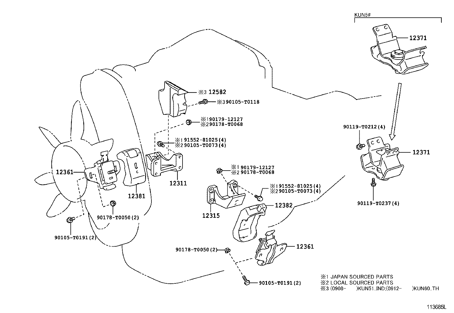  FORTUNER |  MOUNTING