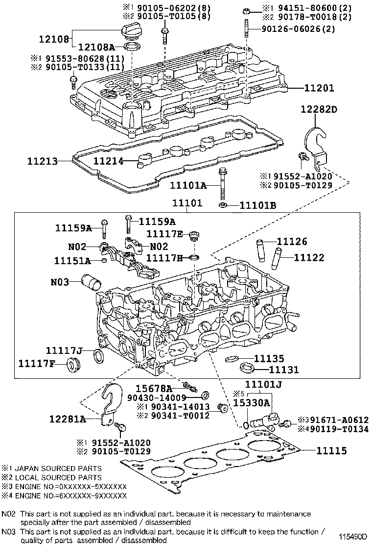  HILUX |  CYLINDER HEAD