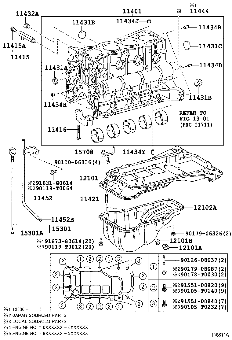  FORTUNER |  CYLINDER BLOCK