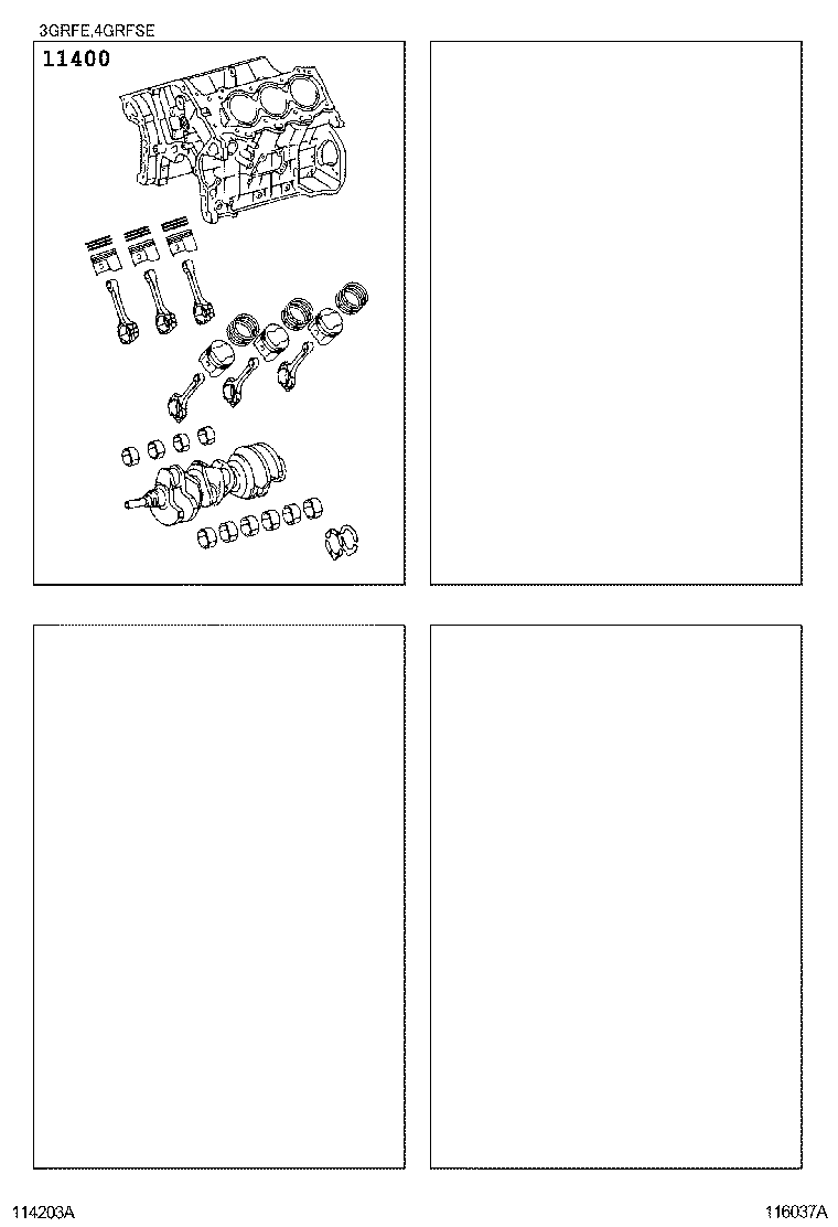  IS250C 300C |  SHORT BLOCK ASSEMBLY