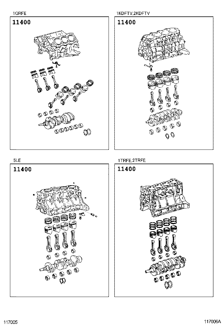  HILUX |  SHORT BLOCK ASSEMBLY