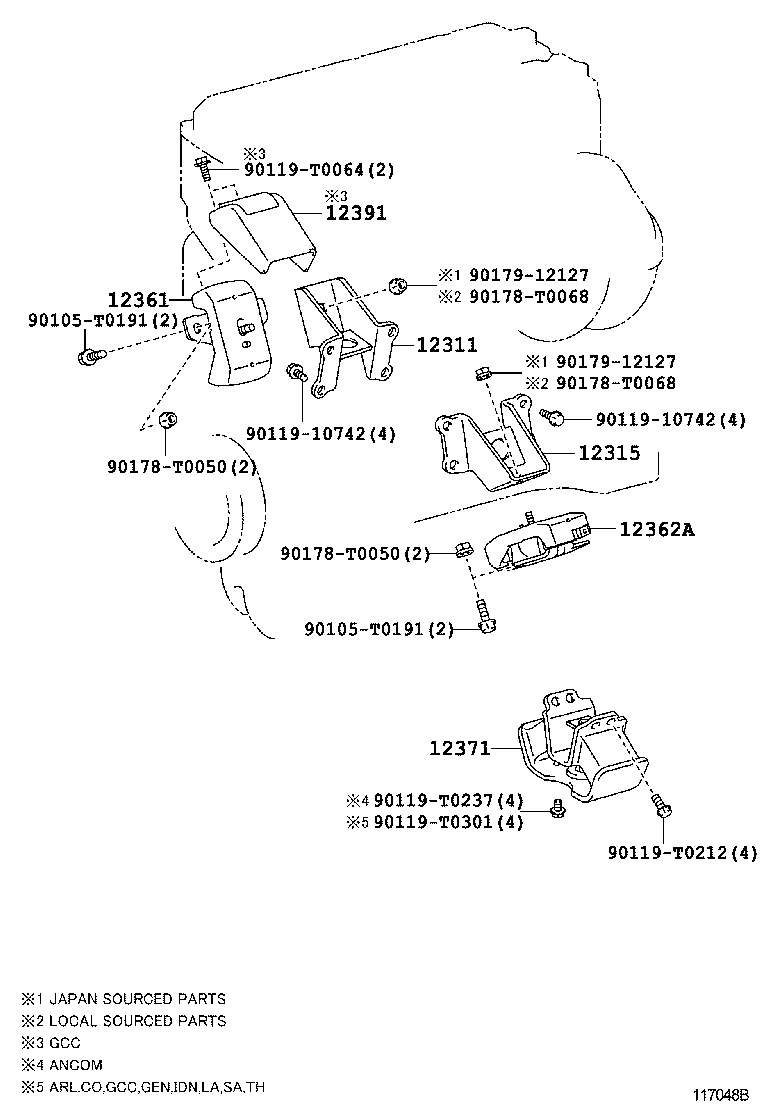  HILUX |  MOUNTING