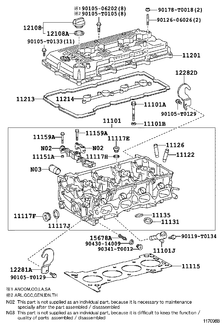  HILUX |  CYLINDER HEAD