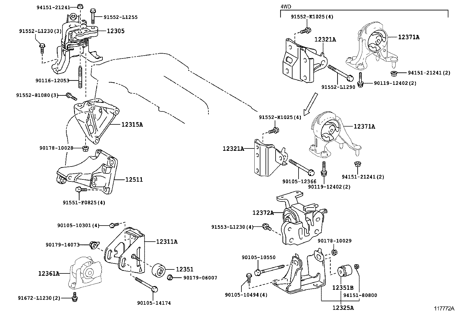  RAV4 |  MOUNTING