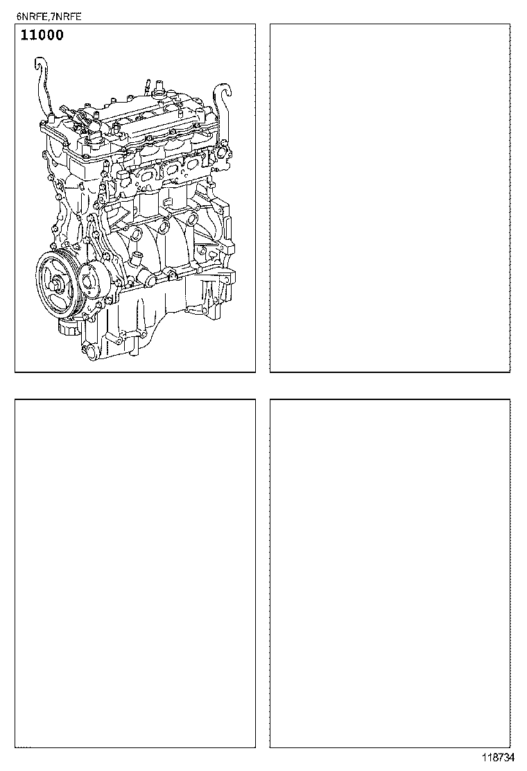  YARIS |  PARTIAL ENGINE ASSEMBLY