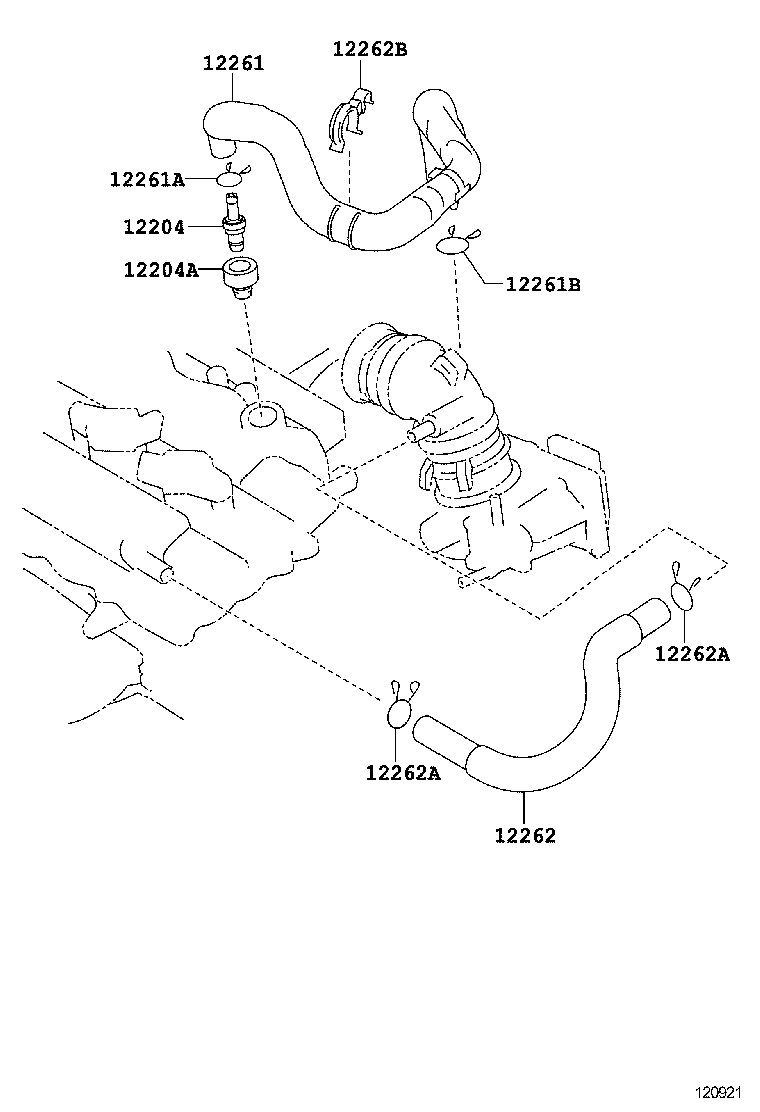  YARIS |  VENTILATION HOSE