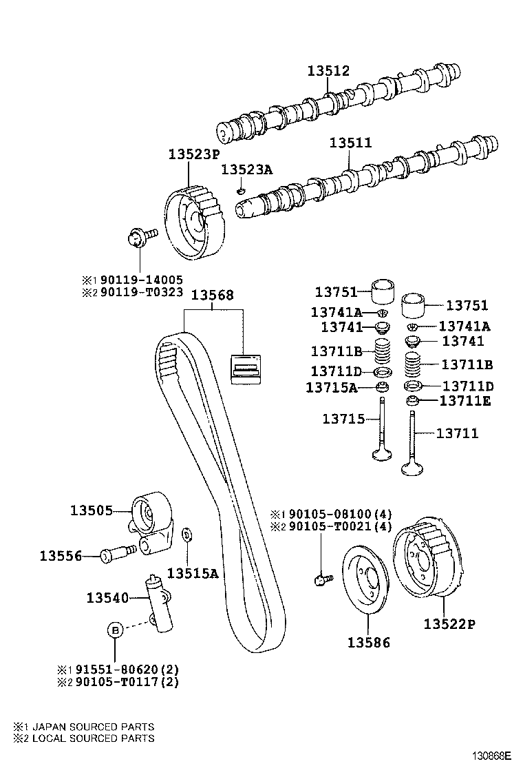  INNOVA KIJANG INNOVA |  CAMSHAFT VALVE