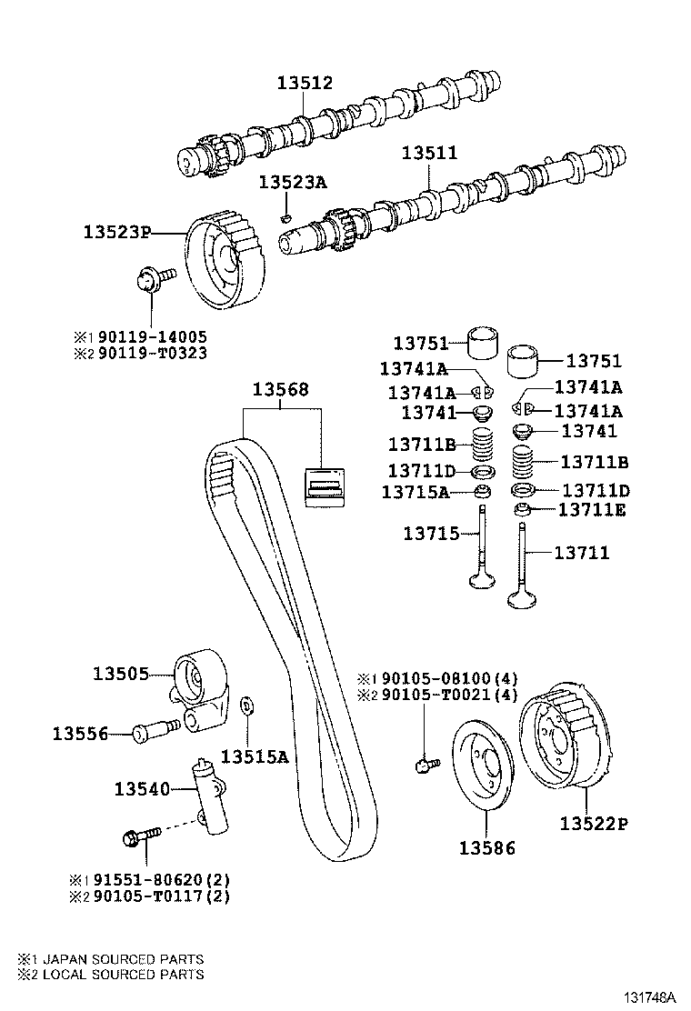  FORTUNER |  CAMSHAFT VALVE