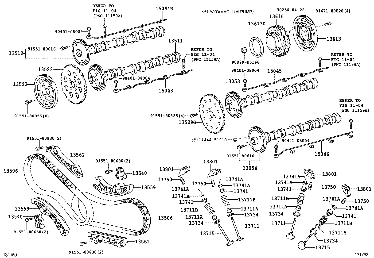  LAND CRUISER 200 |  CAMSHAFT VALVE