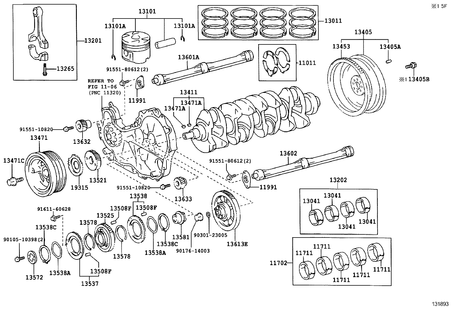  HILUX |  CRANKSHAFT PISTON