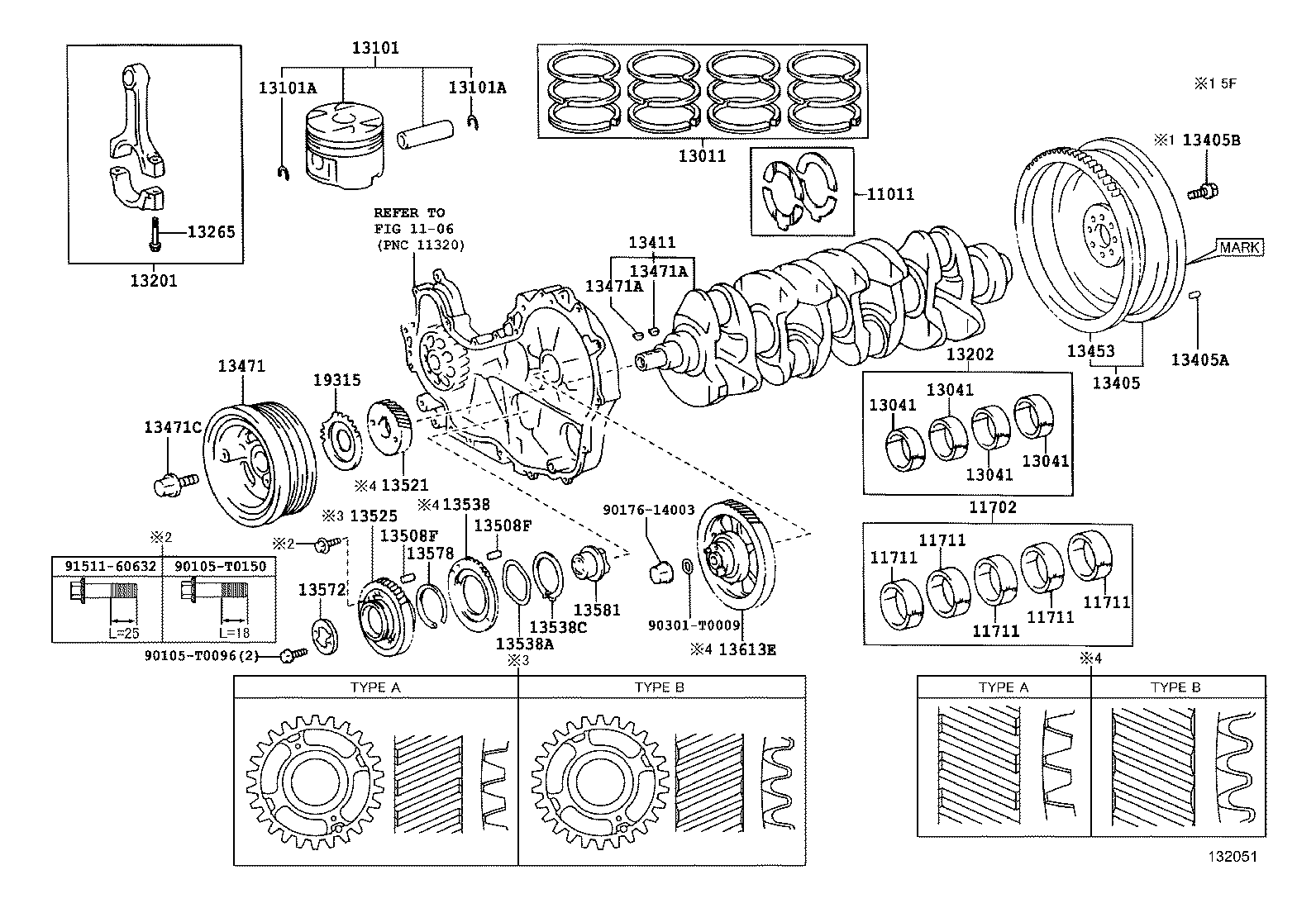  HILUX |  CRANKSHAFT PISTON