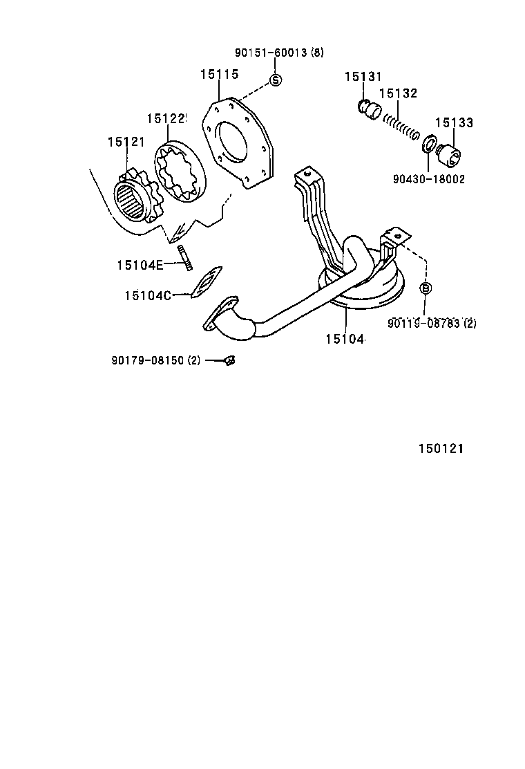  LAND CRUISER 70 |  ENGINE OIL PUMP