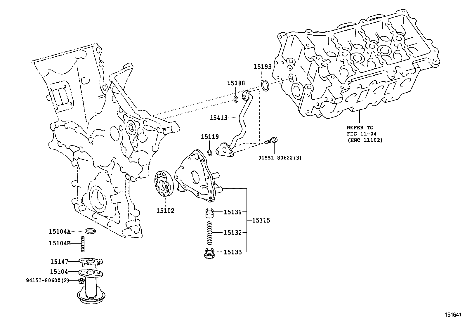  LAND CRUISER 200 |  ENGINE OIL PUMP