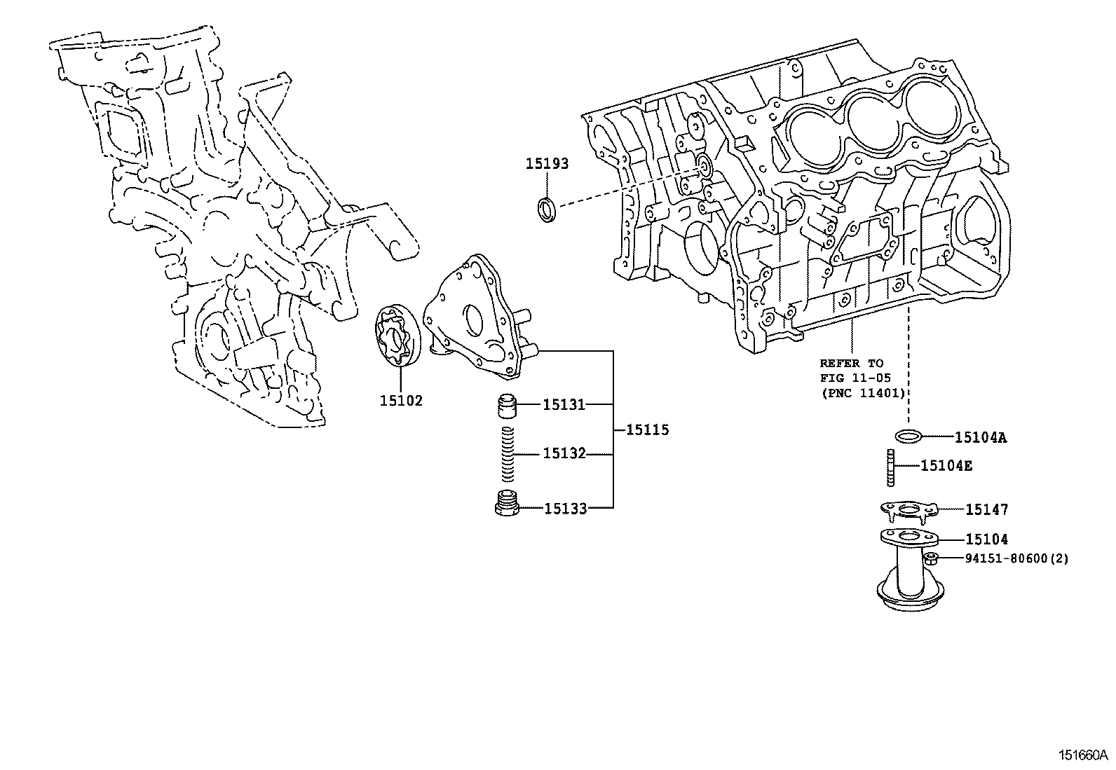  GX400 460 |  ENGINE OIL PUMP