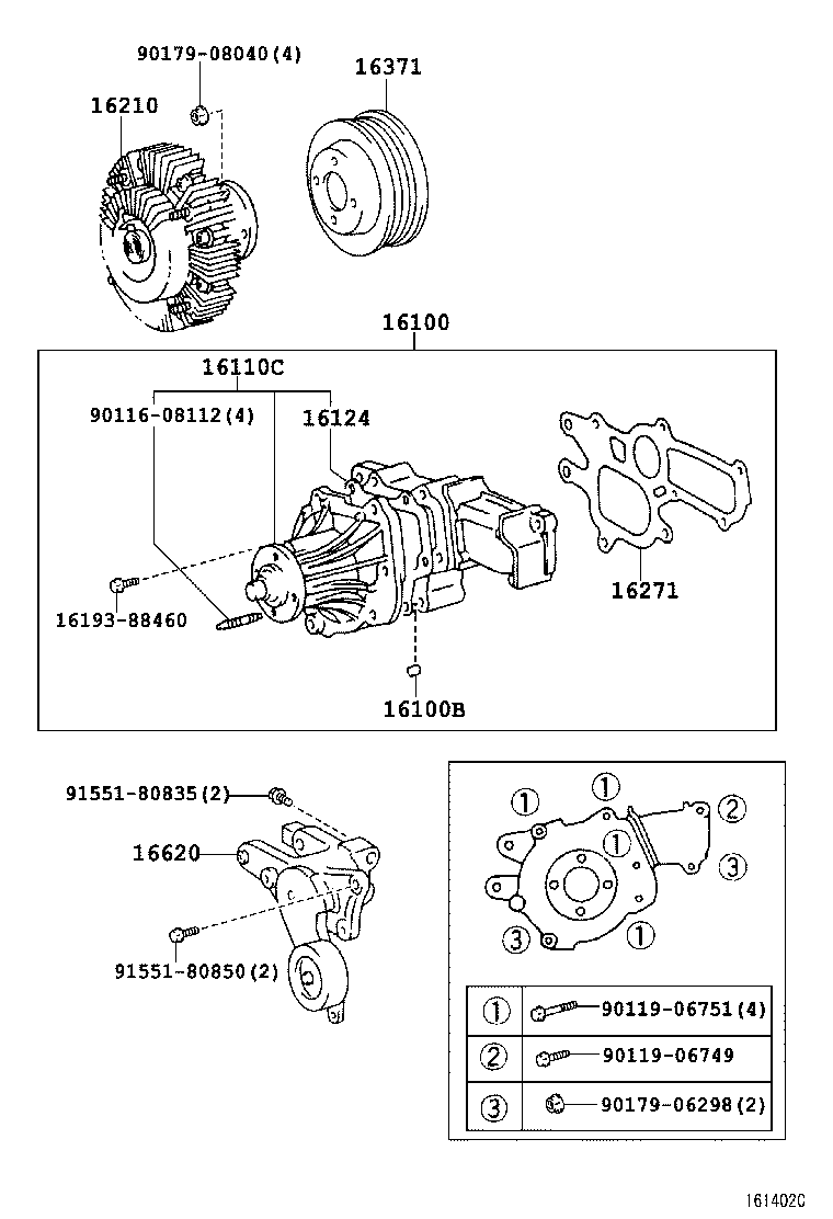  DYNA |  WATER PUMP