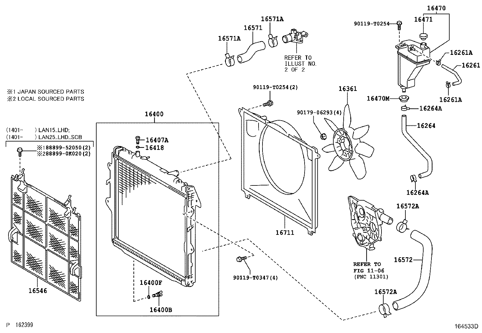  HILUX |  RADIATOR WATER OUTLET