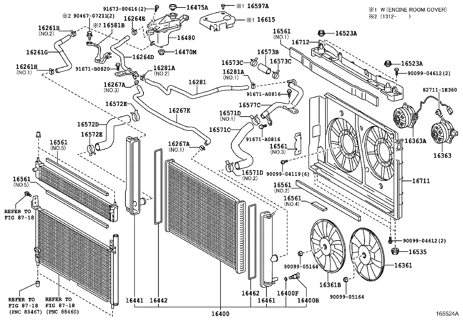  CT200H |  RADIATOR WATER OUTLET