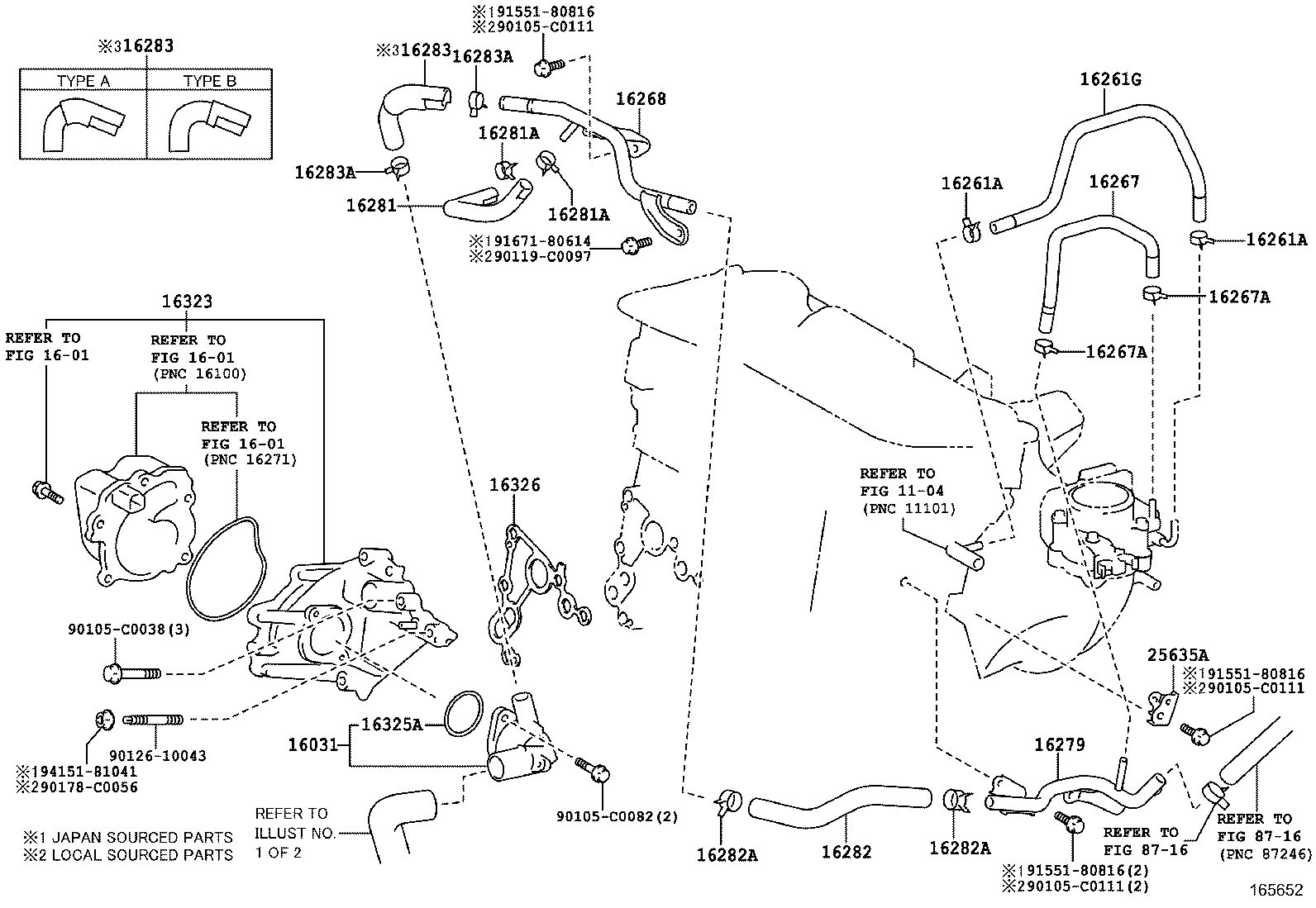  CAMRY HYBRID ASIA |  RADIATOR WATER OUTLET