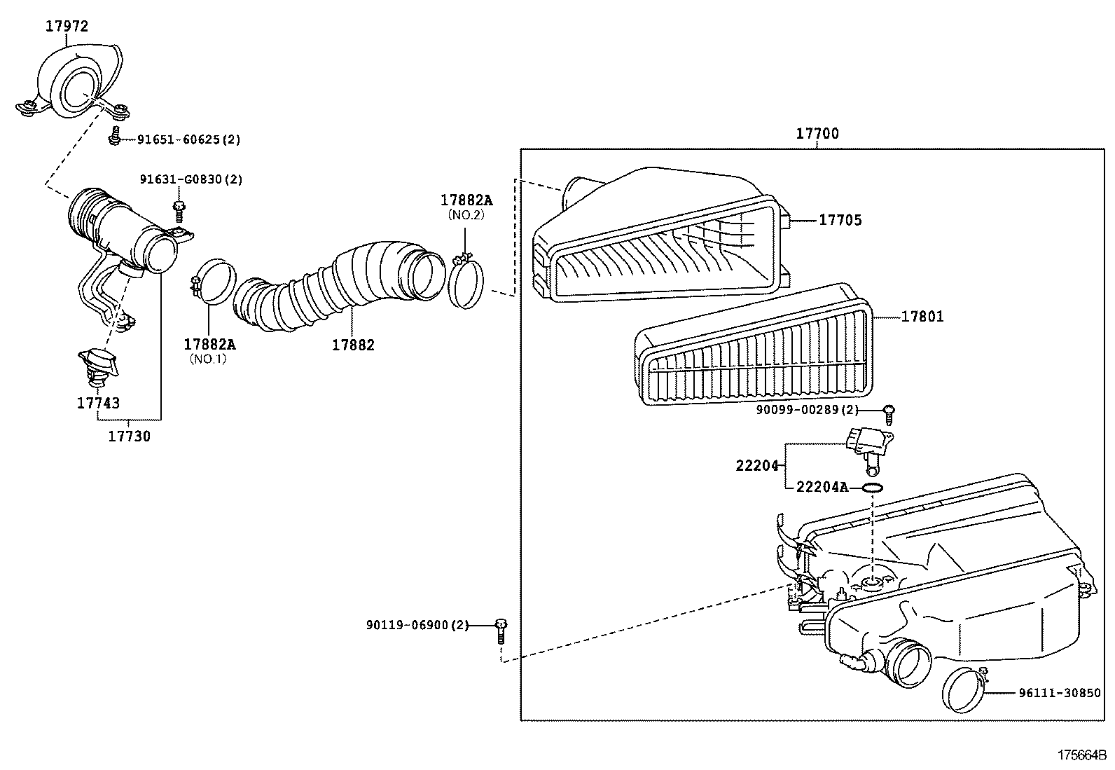  FJ CRUISER |  AIR CLEANER