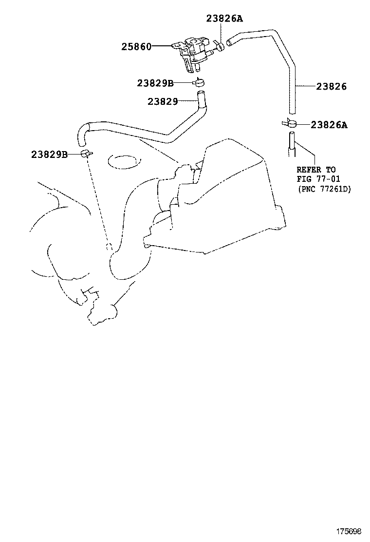  COROLLA |  VACUUM PIPING