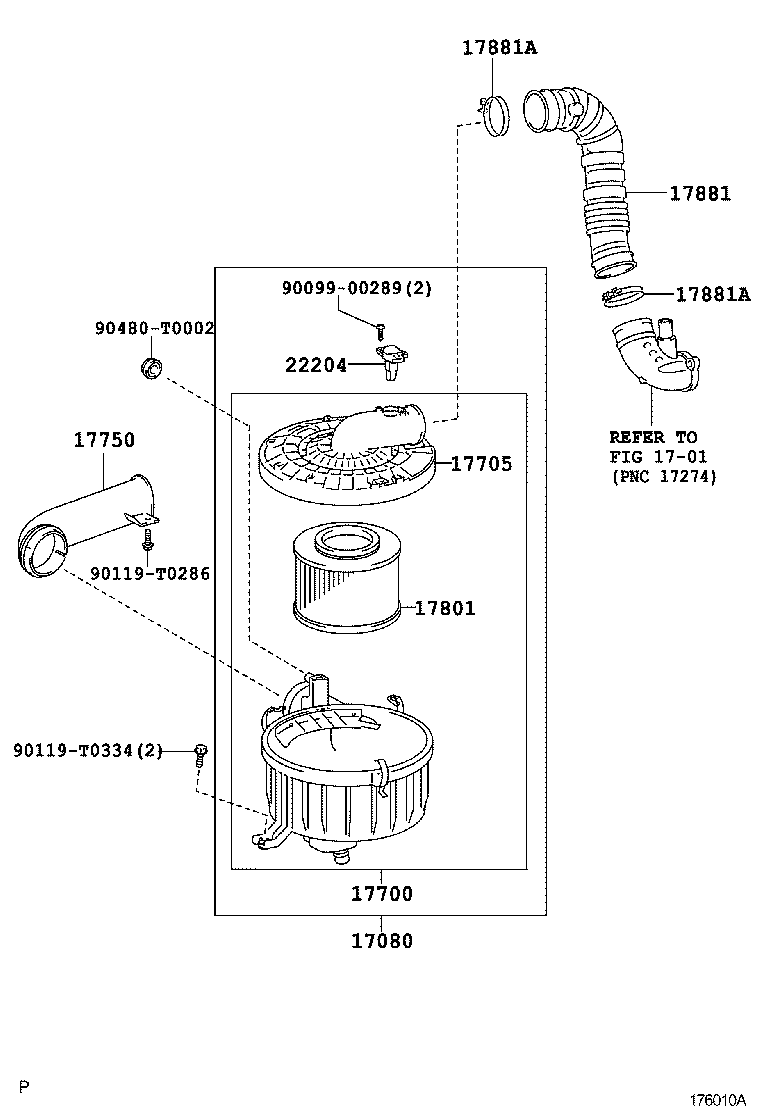  HILUX |  AIR CLEANER